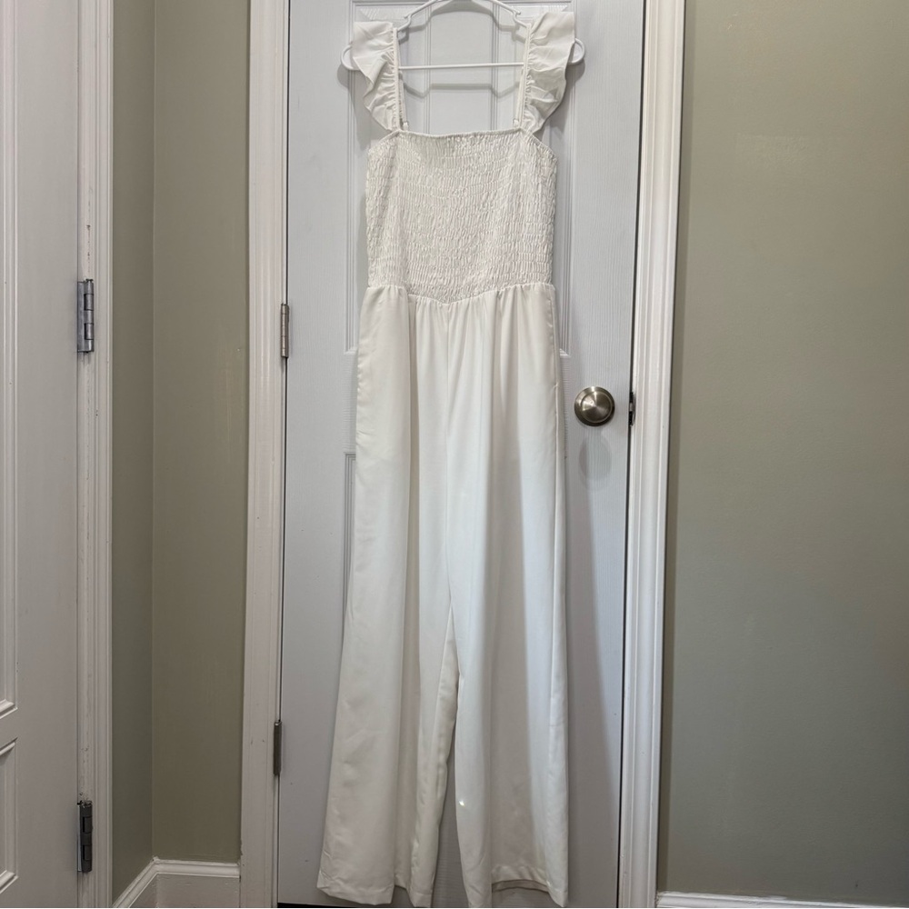 White Jumpsuit